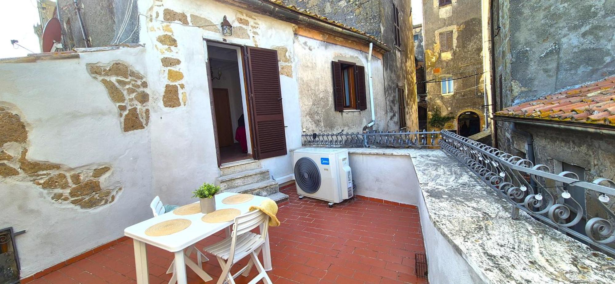 La Casa Dei Ricordi Centro Storico E Vista Villa Pitigliano Exteriör bild